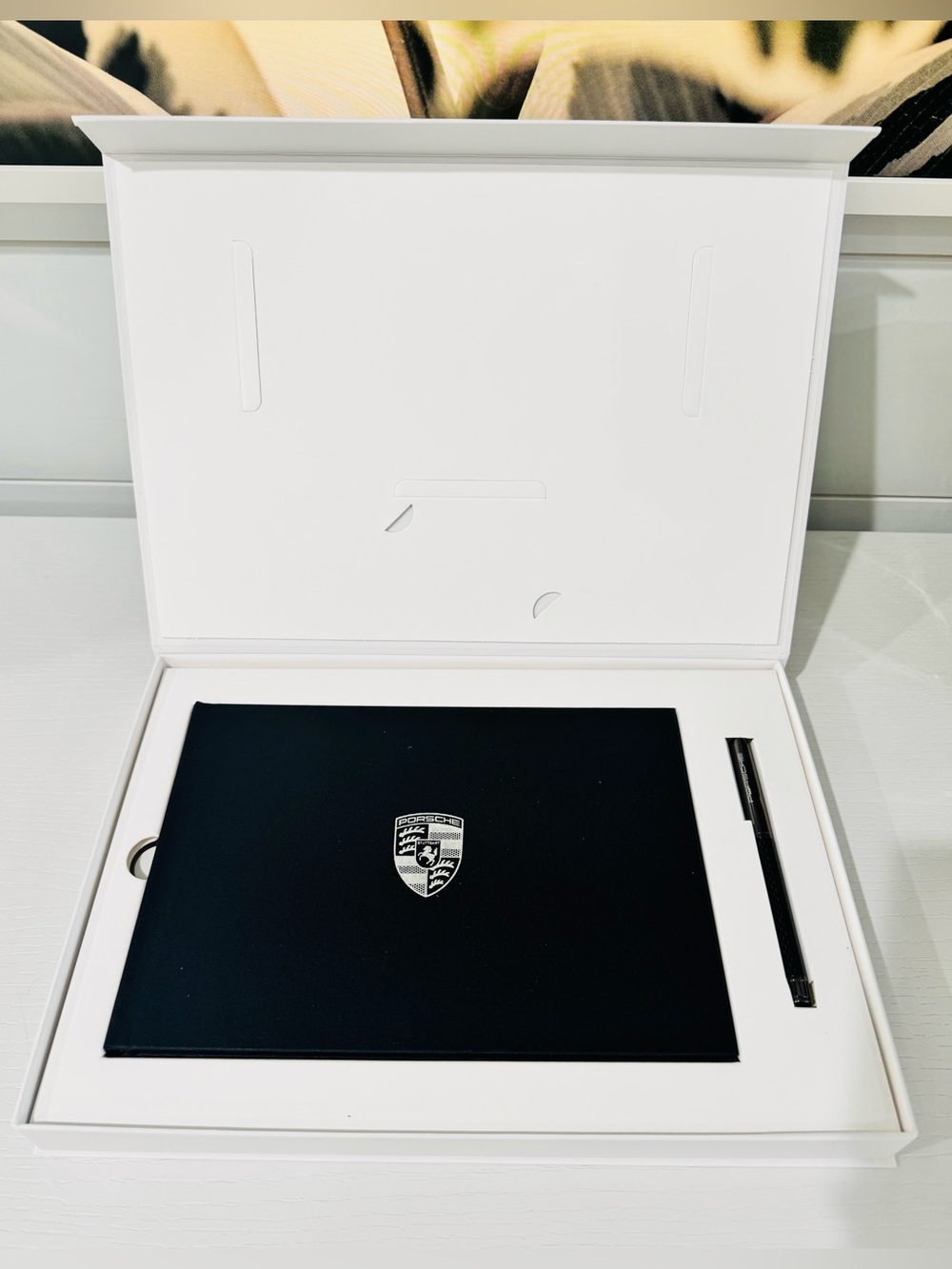 Porsche 911 Turbo Welcome Kit Book & Pen Luxury Collector Set Brand New